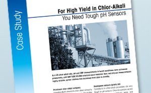 Eksempelstudie om klor-alkali pH-sensorer
